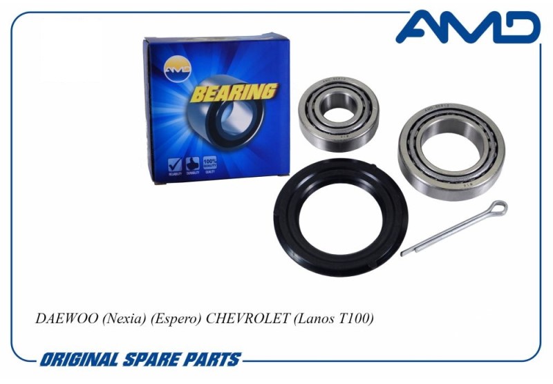 Подшипник ступицы Daewoo Nexia Lanos Espero Nubira задн. /внутр.+наруж.+сальник/