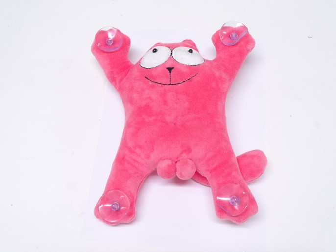 Игрушка кот большой на присоске в окно