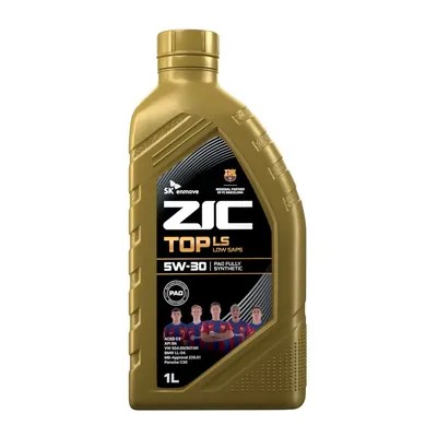 Масло моторное ZIC TOP 5W30 LS SN/CF C3 (1л.) синтетическое (бенз., диз.)