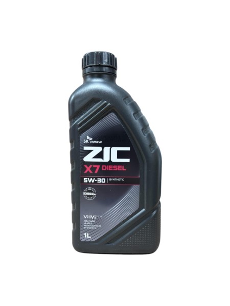 Масло моторное ZIC X7 Diesel 5W30 SL/CF A3/B3/B4 (1л.) синтетическое (диз.)
