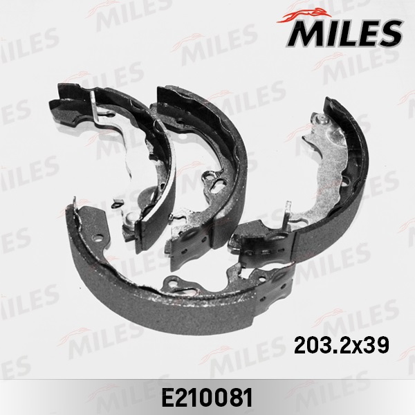 Колодка торм. Ford Focus I 1998-2004 г. Focus II 04 задн. /барабан./ 203x38