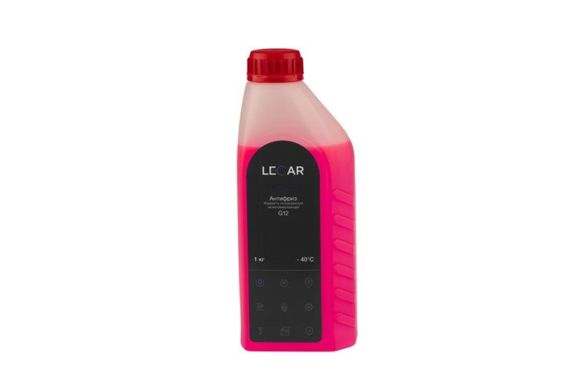Антифриз  LECAR Carboxylate  G-12 -40С (1 кг.) красный