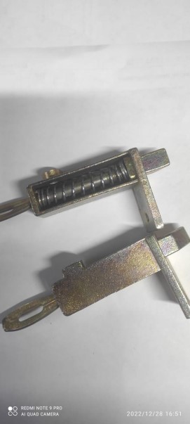 Защелка двери /Г-2705/ задн. ниж.+верх. СТАЛЬ