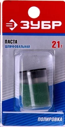 Паста шлифовальная 21 гр в пластиковом боксе
