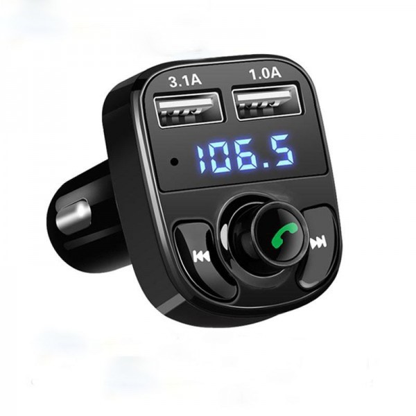 Модулятор (FM трансмиттер) 2USB/MP3/Phone/вольтметр, в прикур.