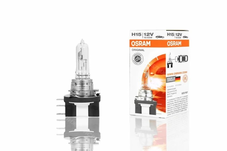 Лампа H15 12V 15/55W PGJ23t-1