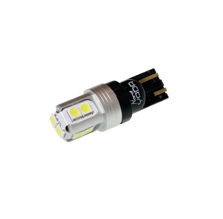 Лампа габарит. 12V W5W T10 10 SMD без цок. W2.1x9.5d CANBUS