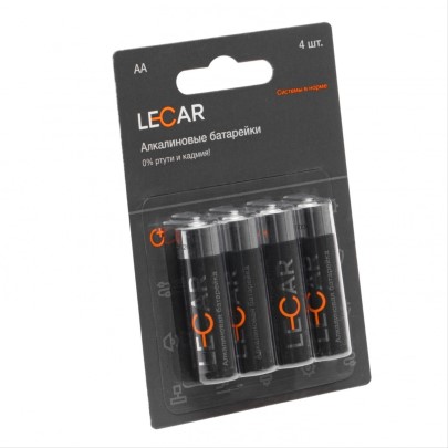 Батарейка AA LR6 Alkaline 4 шт в блистере
