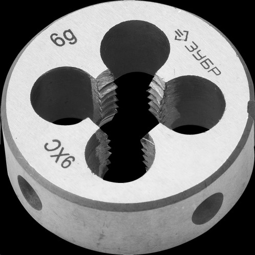 Плашка М10 х 1,5 мм, внеш. - 30 мм