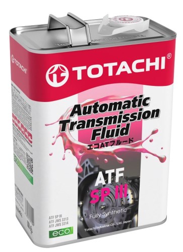 Масло трансм. TOTACHI ATF SP III (4л.) синт.