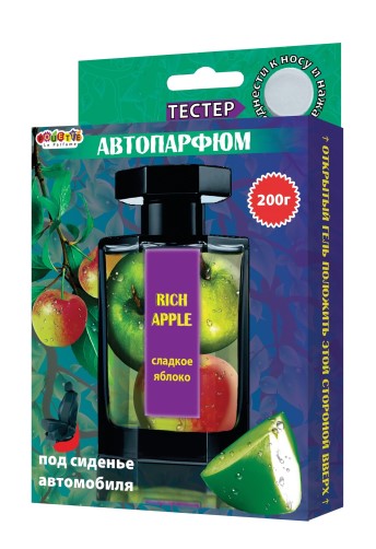 Ароматизатор под сиденье  Super Flover Max  Rich Apple 170 гр