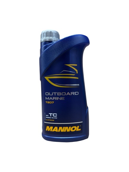 СпецМасло MANNOL 2T 7207 Outboard Marine (1л.) синт.