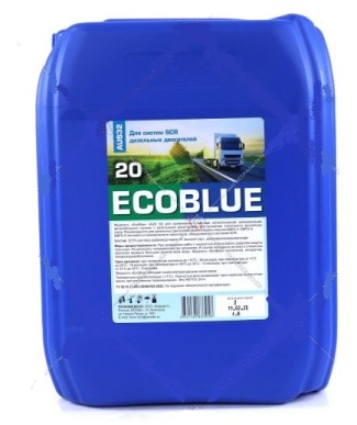 Жидкость для системы дизел. двиг.  EcoBlue  (20 л) /МОЧЕВИНА/ для систем SCR Евро 4,5,6