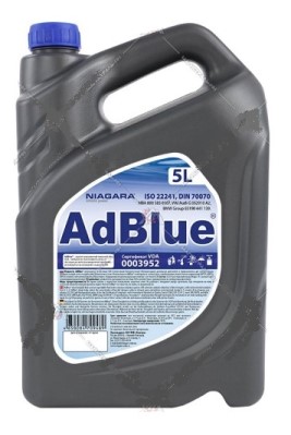 Жидкость для системы дизел. двиг.  AdBlue   (5 л) /МОЧЕВИНА/ для систем SCR Евро 4,5,6