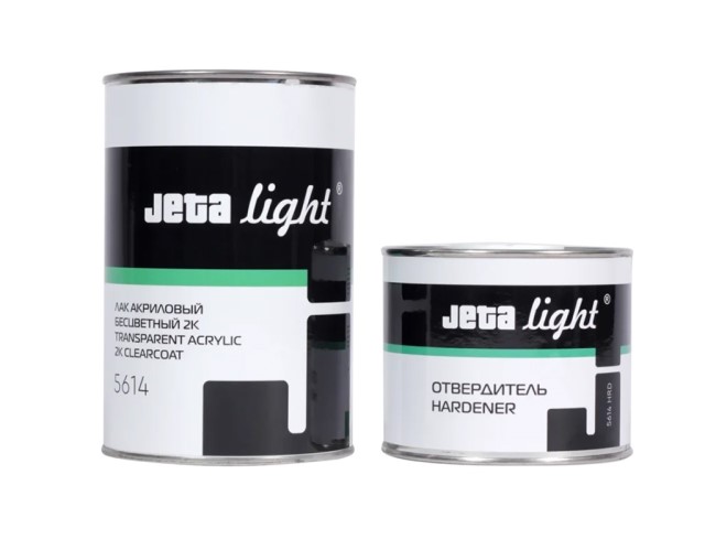 Лак 2+1 2К  Light  акрил-бесцветный (1 л. + 0,5 л. отверд.)