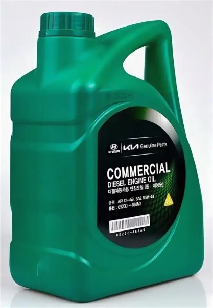 Масло моторное Hyundai/Kia Commercial Diesel Engine Oil 10W40 CI-4 (4л.) полусинтетическое (диз.)