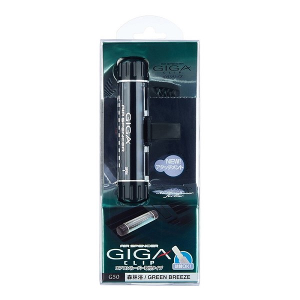 Ароматизатор на дефлектор  Giga Green Breeze  Зеленый бриз