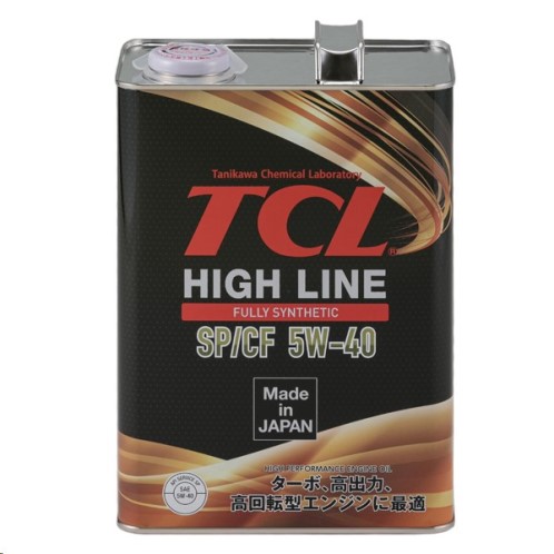 Масло моторное TCL High Line 5W40 SP/CF (4л.) синтетическое
