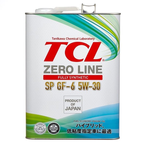 Масло моторное TCL Zero Line 5W30 GF-6 (4л.) синтетическое