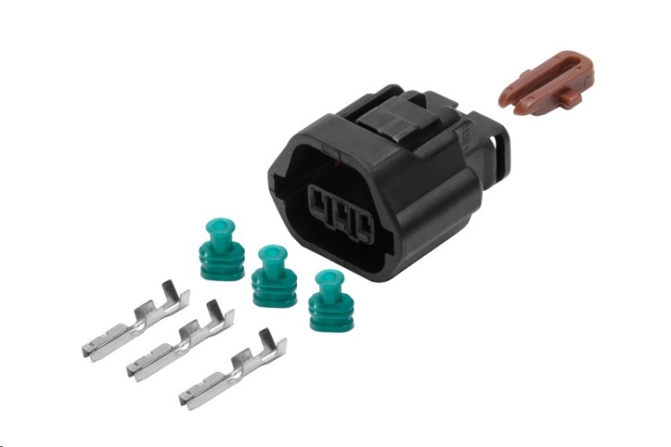 Разъем 7283873030 (3pin) 3 конт. датч.частоты вращ.входн.вала АКПП Hyundai, Kia, Mitsubishi, датчика скорост Nissan