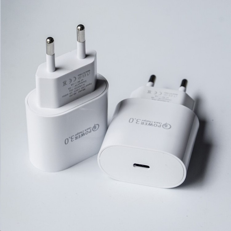 Зарядное устр-во сетевое USB-C (Type-C) для iPhone 11 pro Xs Max X Xr 8 Plus PD, быстрая зарядка с разъемом типа С
