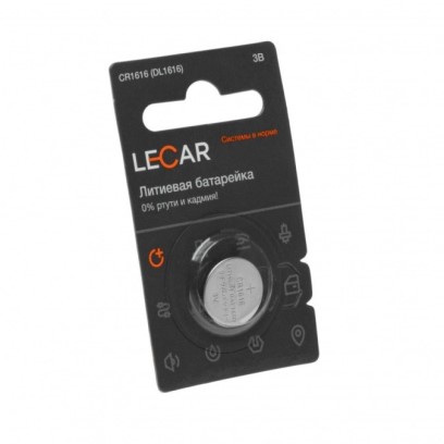 Батарейка таблетка, литиевая CR1616