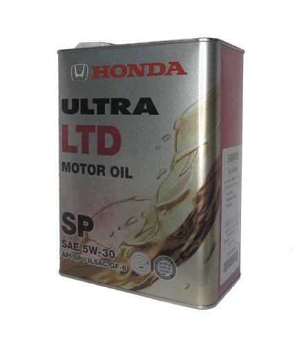 Масло моторное Honda Ultra LTD 5W30 SN/GF-6 (4л.) синтетическое (бенз.)
