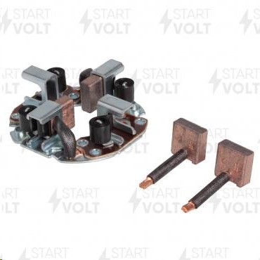 Узел щеточный стартера Hyundai Porter H-1 (96-) H-100 (93-) 2.5D