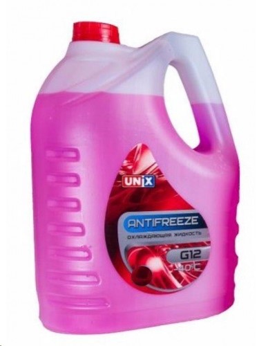 Антифриз UNIX G-12 -35С (3 кг.) красный