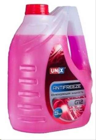 Антифриз  UNIX  G-12 -35С (5 кг.) красный