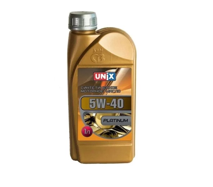 Масло моторное UNIX PLATINUM 5W40 SN/CF A3/B4 (1л.) синтетическое
