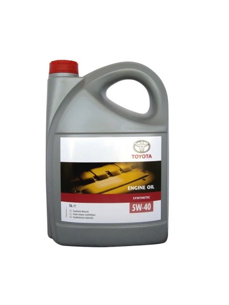 Масло моторное Toyota Motor Engine Oil 5W40 SN (5л.) синтетическое