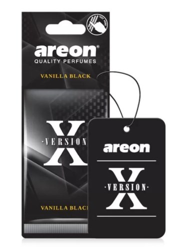 Ароматизатор подвесной  REFRESHMENT LIQUID  X VERSION Vanilla Black