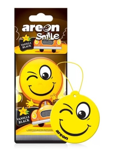 Ароматизатор подвесной  SMILE RING  Черная Ваниль