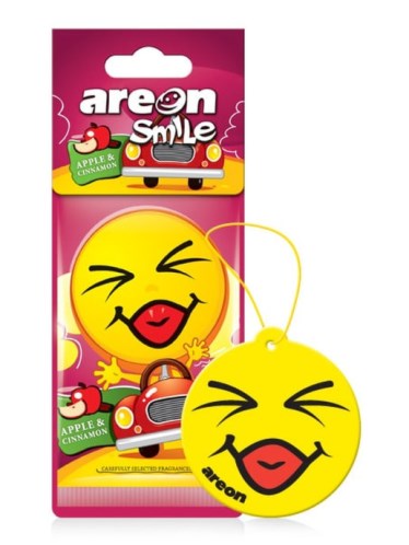 Ароматизатор подвесной  SMILE RING  Яблоко и корица