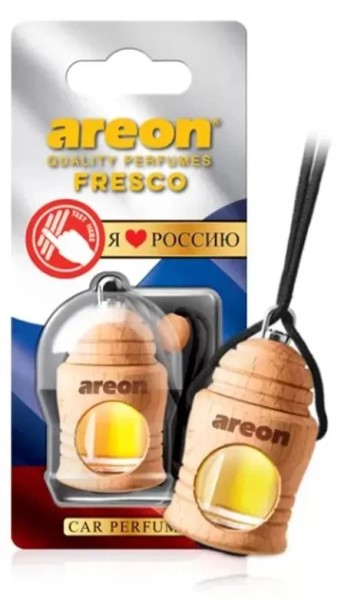 Ароматизатор подвесной  FRESCO  Летняя мечта  Я Люблю Россию