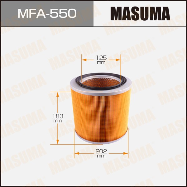 Фильтр воздушный Mitsubishi Canter (FE435) Mazda Parkway (WVL4B)