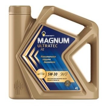 Масло моторное Rosneft Magnum Ultratec FE 5W30 SN/CF (1л.) синтетическое (бенз., диз.)