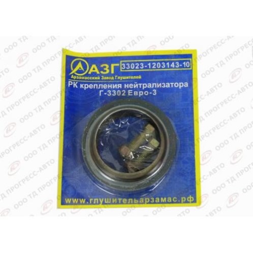 Кольцо нейтрализатора /Г-3302/ Евро-3 с болтами