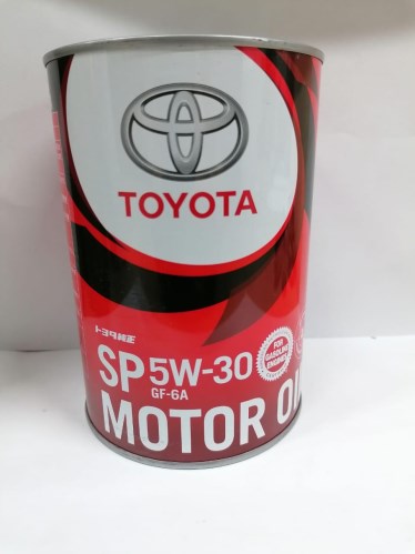 Масло моторное Toyota Motor Oil SP 5W30 GF-6A (1л.) синтетическое (бенз.) ж/б