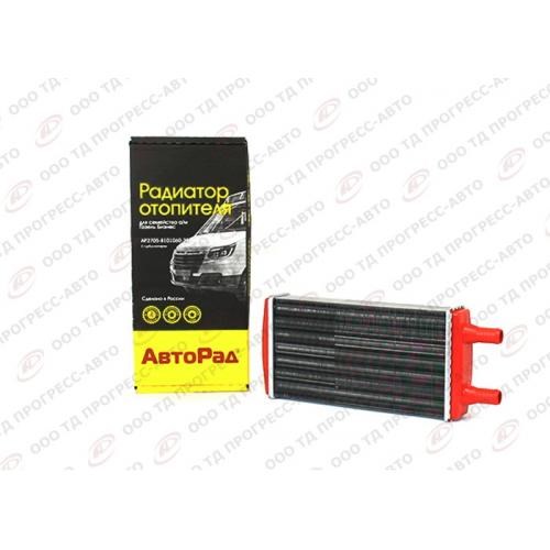 Радиатор печки алюм. /Г-3302 Бизнес/ (спираль-турбулизат Premium)