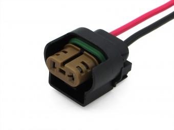Разъем 7H0941165 (2pin) 2 контакта противотуманных фар к лампам HB4 для Volkswagen Amarok с проводами
