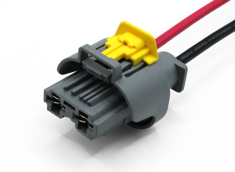 Разъем 15446783 2-х контактный к вентилятору радиатора охлаждения двигателя 214816703R для а/м Lada Renault