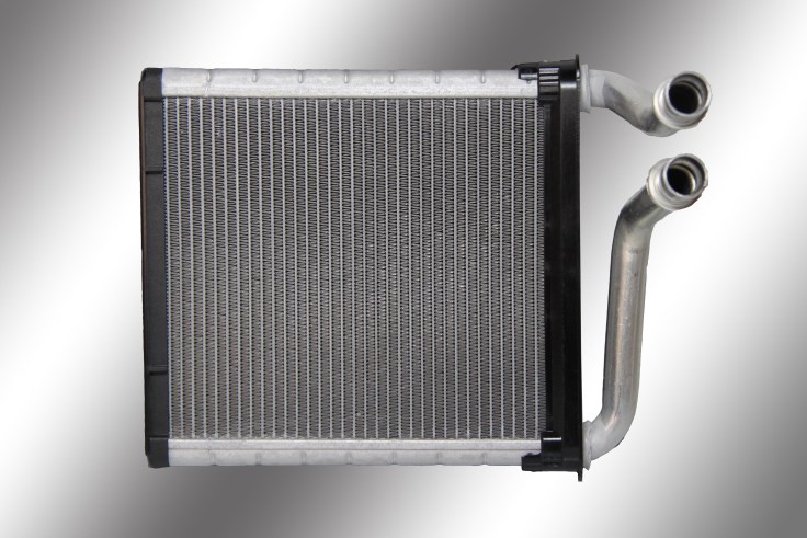 Радиатор печки алюм. Skoda Superb II Yeti Volkswagen Golf V Tiguan Passat CC (03-) (Denso type)