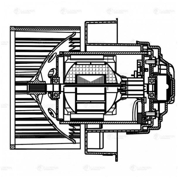 Мотор печки Renault Arkana (19-) Duster II (21-)