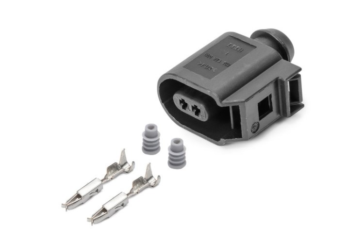 Разъем 6E0973702 2-х контактный на датчик ABS Audi A6/SEAT IBIZA/Skoda