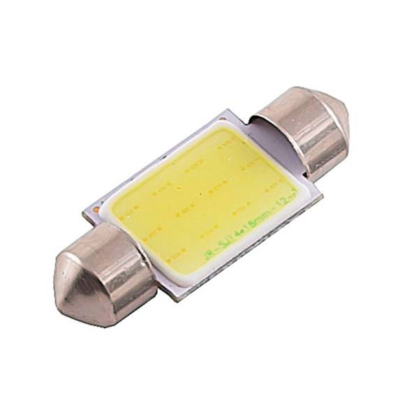 Лампа салонная 12V C5W T11 SV8.5 1 COB 36мм (к-т 2 шт)