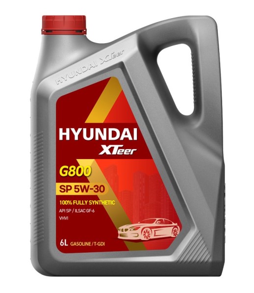 Масло моторное Hyundai/Kia XTeer G800 5W30 SP/GF-6 (6л.) синтетическое (бенз.)