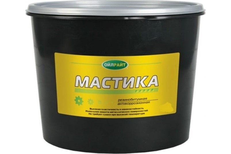 Мастика резино-битумная 5 кг /ведро/