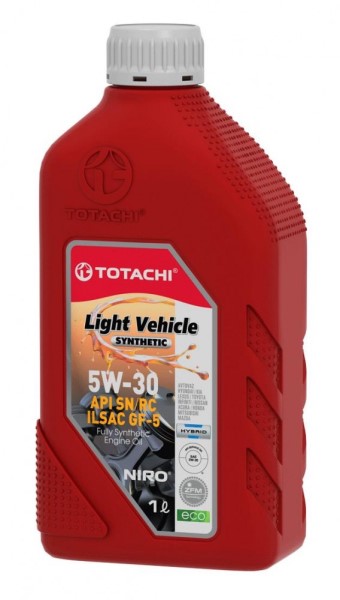Масло моторное TOTACHI NIRO LV Synthetic 5W30 SN/CF (1л.) синтетическое